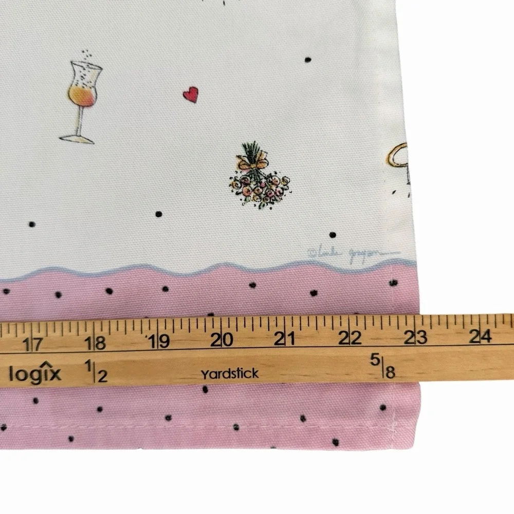 Kay Dee Designs Champagne Instant Diva Apron Kitchen Cooking Diamonds Pink Retro